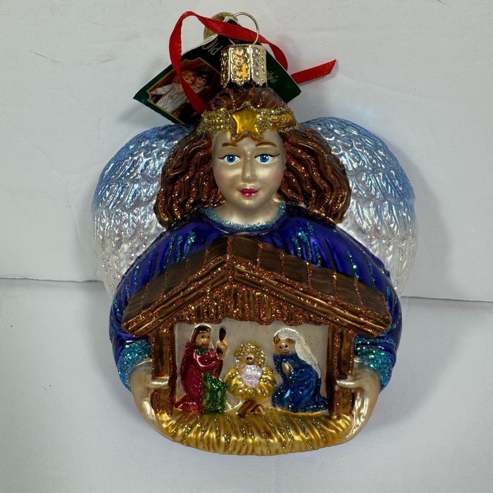 OWC Old World Christmas Bethlehem Angel 2011